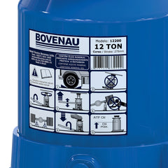 Macaco Garrafa 12 T Hidráulico MTO12W Bovenau