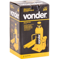 Macaco hidráulico garrafa 10 toneladas 1 estágio - Vonder