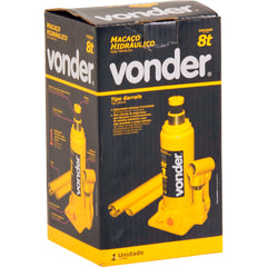 Macaco hidráulico garrafa 8 toneladas 1 estágio Vonder