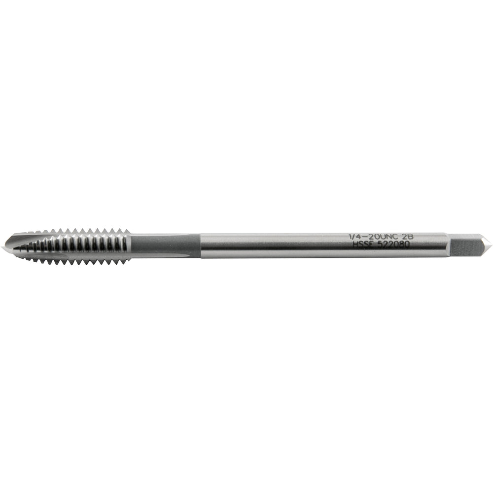 Macho Máquina Hss-E 1/4'' X 20 Unc com Ponta Helicoidal DIN2183 Vonder Plus