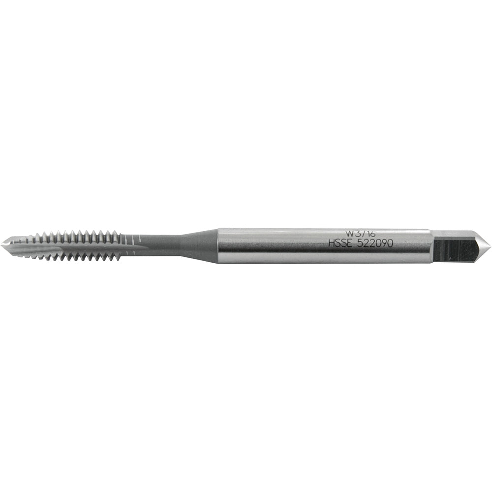 Macho Máquina Hss-E 3/16'' X 24 Bsw com Ponta Helicoidal DIN2182 Vonder Plus