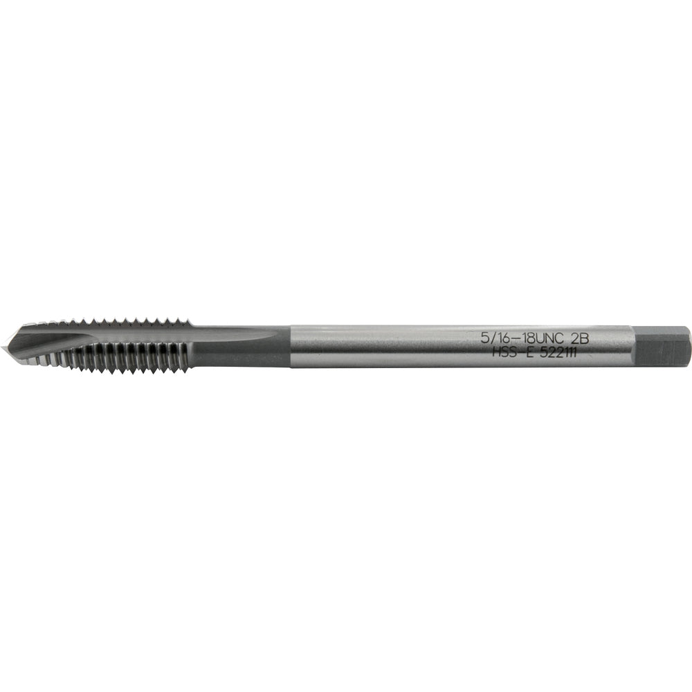 Macho Máquina Hss-E 5/16''x18 Unc Ponta Helic DIN2183 Vonder