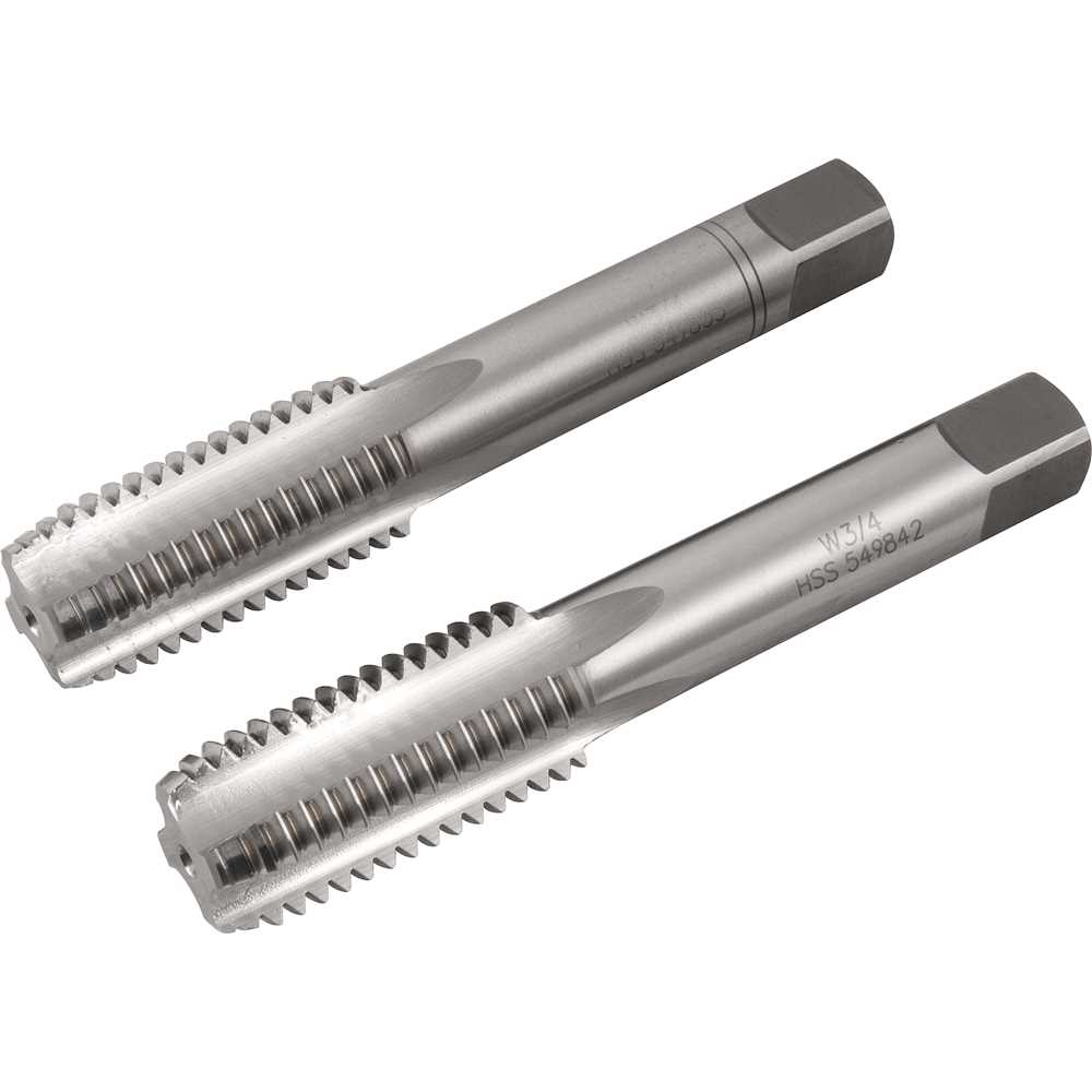 Macho Manual Aço Rápidpo 3/4'' Bsw Jg 2 peças Vonder Plus