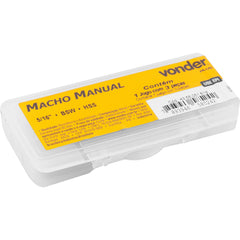 Macho Manual de Aço Rápido 5/16'' Jogo 3 peças Vonder Plus