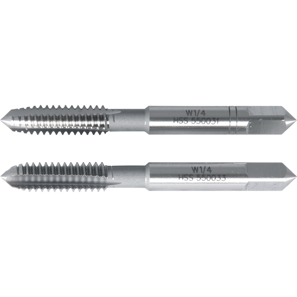 Macho Manual Aço Rápido 1/4'' Bsw Jogo 2 peças Vonder Plus