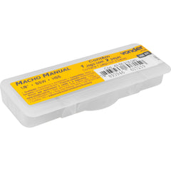 Macho Manual Aço Rápido 1/8'' Bsw Jogo 2 peças Vonder Plus