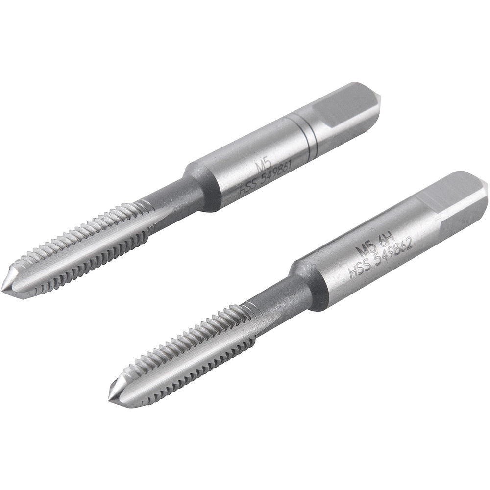 Macho Manual de Aço Rápido 5 mm x 0,8 mm Ma Jogo com 2 peças Vonder Plus