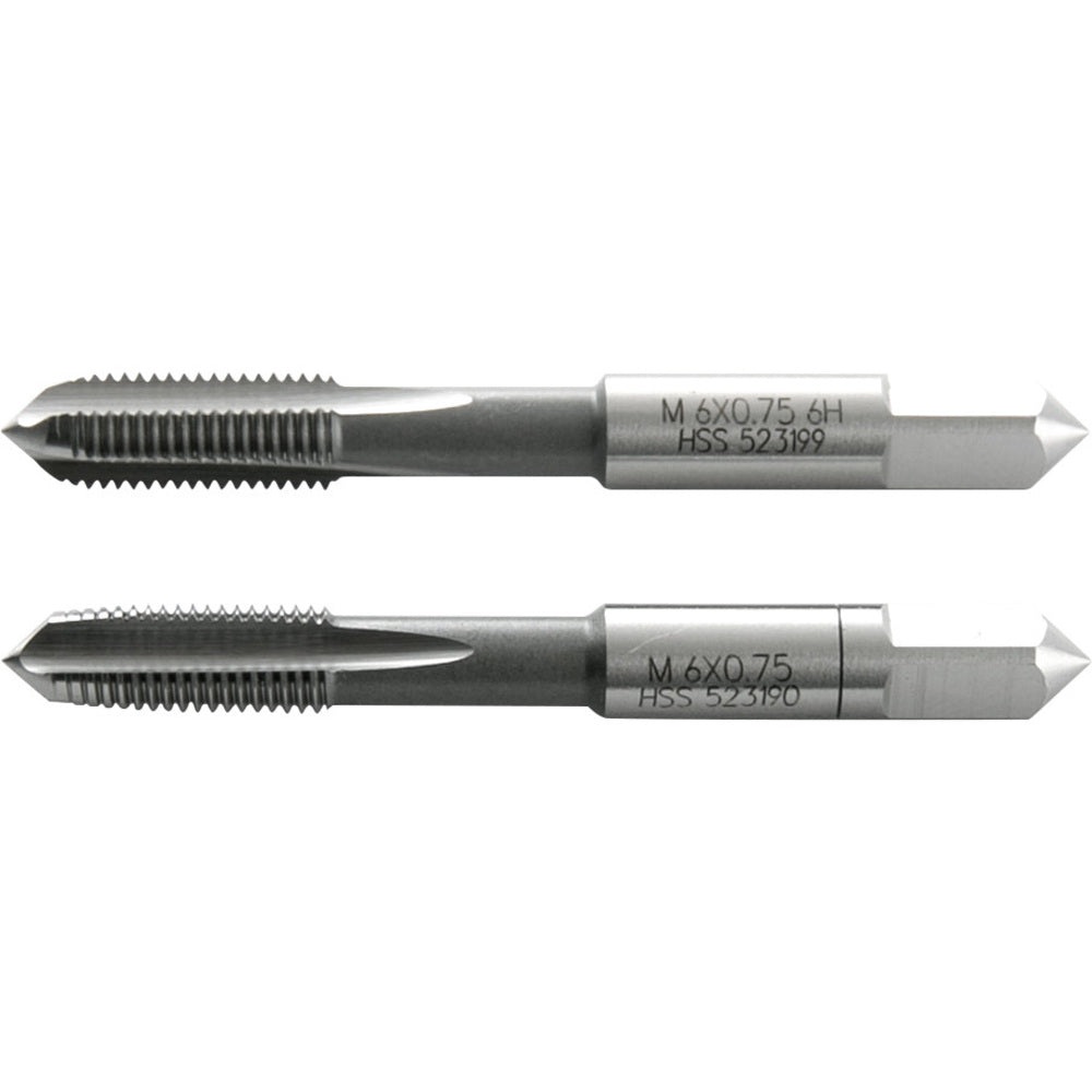 Macho Manual Aço Rápido 6x0,75mm Mb Jogo c/ 2 pçs Vonder