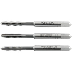Macho Manual Aço Rápido Nº 6 3/64'' Unc Jogo c/ 3 pçs Vonder