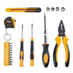 Maleta de Ferramentas Manuais WAP MKF21 21 Acessórios Reparos Diários