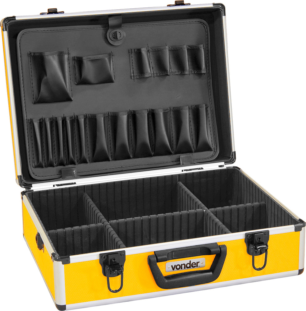 Maleta com Pequenos Riscos 45,5x33x15,2 Amarela MF312 Vonder