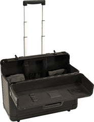 Maleta Para Ferramentas 480x220x360mm Preta Com Puxador E Ro