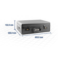 Maleta para Ferramentas Preta Mfv315 Vonder