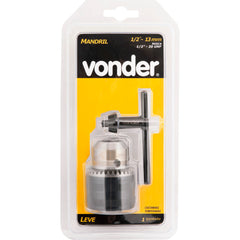 Mandril leve 1,5-13,0mm rosca 1/2" 20 fios chave vdc2 Vonder