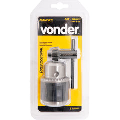 Mandril profissional 3,1-16,0mm cone b-16 chave vdc3 Vonder