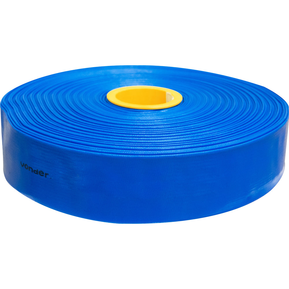 Mangueira Chata 3" Azul com 50 metros Vonder