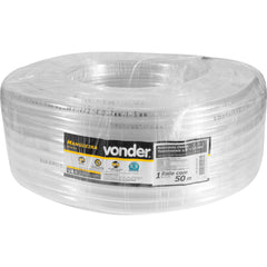 Mangueira Cristal Transparente 1/2"X1,5mm c/ 50m Vonder