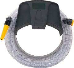 Mangueira Jardim 7/16 Transparente Trancada Suporte Vonder