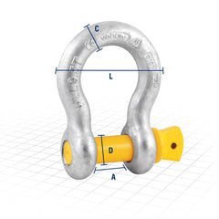 Manilha Curva 1.1/8" Plus - Vonder