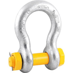 Manilha Para Cabo De Aço 1.1/2  Curva Uso Industrial Galvani