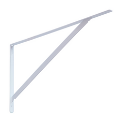 Cantoneira Mão Francesa Branca 50 cm Presto para Estante