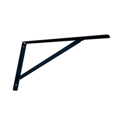 Cantoneira Mão Francesa Preta New 40 cm Reforçada Presto para Estante