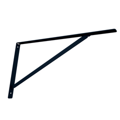Cantoneira Mão Francesa Preta New 50 cm Reforçada Presto para Estante