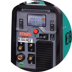 Máquina de Solda Inversora Multiprocessos Synstar 330 TC 10-330A 380V 30087212 Balmer