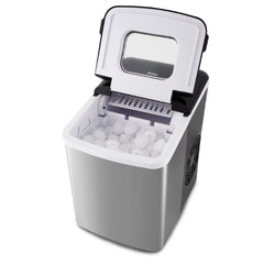 Máquina de Gelo PMG01PI Philco Inox Com Painel Luminoso Gelos de 2 Tamanhos 127V