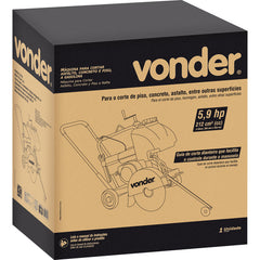 Cortadora de Asfalto Concreto/Piso 7HP Gasolina 4T Vonder