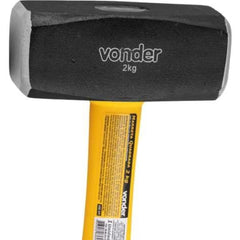 Marreta Quadrada 2,0 Kg Com Cabo Fibra Vonder