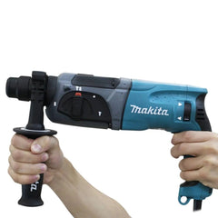 Martelete Combinado 24Mm SDS PLUS 800W 2,7J Punho Limitador Profundidade Maleta HR2470 127V Makita