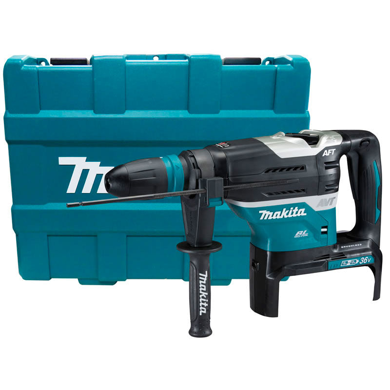 Martelete Combinado 40Mm SDS MAX Sem Fio 36V Com Sistema AWS e Motor BL DHR400ZKN Makita