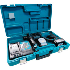 Martelete Combinado SDS PLUS Sem Fio 18V Força 1,9J Com Baterias Carregador Maleta DHR202RFE Makita