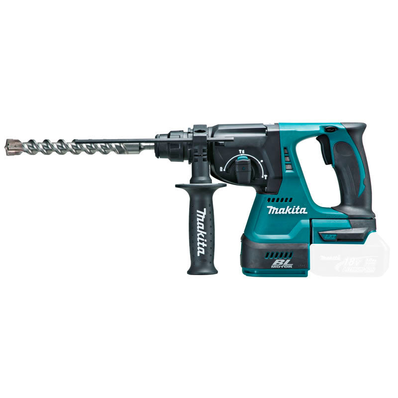 Martelete Combinado SDS PLUS 4700 Impactos Força 2,4J Sem Bateria Sem Carregador DHR242Z Makita