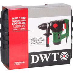 Martelete Perfurador/Rompedor 1.500W Mpd 1500 220V DWT