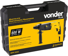 Martelete Perfurador/Rompedor 800 W Mpv 832 127V Plus Vonder