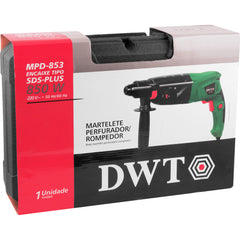 Martelete Perfurador/Rompedor 850W Mpd 853 220V DWT
