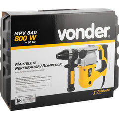 Martelete Perfurador/Rompedor Mpv 840 220V Vonder