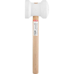 Martelo De Borracha 80mm Branco Nove54