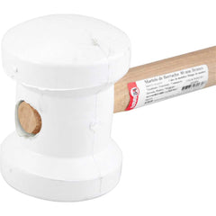 Martelo De Borracha 80mm Branco Nove54