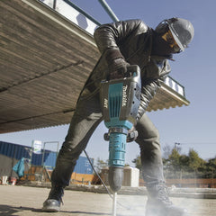 Martelo Demolidor SDS MAX 1510W 25,7J Punho Lateral Graxa Maleta HM1214C 110V Makita