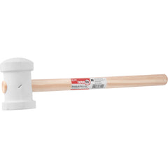 Martelo borracha 60mm azulejista branco - Nove54