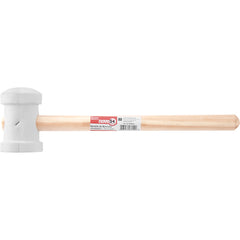 Martelo borracha 60mm azulejista branco - Nove54