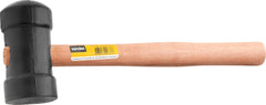 Martelo borracha 80mm preto Vonder