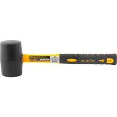 Martelo de Borracha 55mm com Cabo de Fibra Vonder