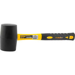 Martelo de Borracha 65mm com Cabo de Fibra Vonder
