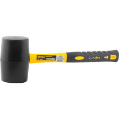 Martelo de Borracha 70mm com Cabo de Fibra Vonder
