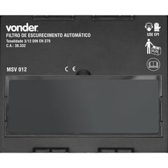 Mascara Solda Automática Tonalidade 12 Msv012 Ca38322 Vonder