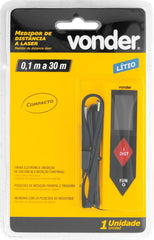Medidor de Distância à Laser 30,0 M Compacto Vonder
